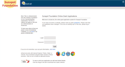 Desktop Screenshot of first.egrant.net